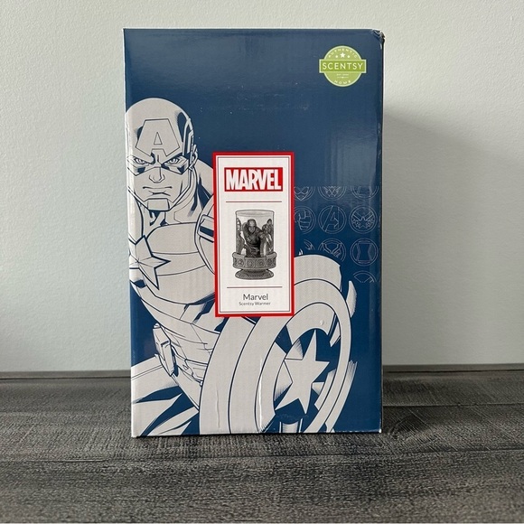 Marvel Scentsy Warmer NIB | Thor Captain America Black Widow Hulk Iron Man NEW - Picture 5 of 7